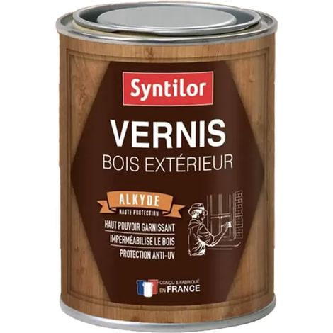 Vernis Alkyde Bois Exterieur SYNTILOR Incolore brillant 0,25 L