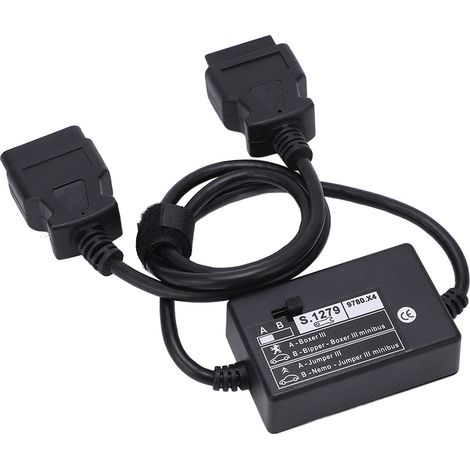 Adaptateur OBD2 mâle vers femelle, câble diagnostic S.1279 S1279, module de remplacement pour Peugeot Bipper, connecteur robuste, compatible véhicules. (1/5)