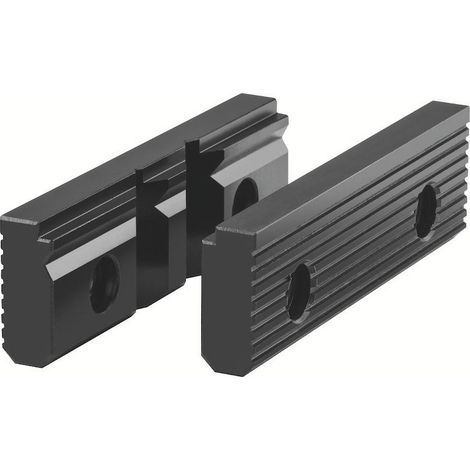 Röhm Prismenbacke und Normalbacke SBO, Größe 1, Breite 90, ungehärtet und brüniert - 332714 (1/2)