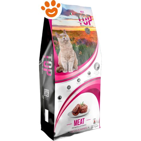 Dagel Top Cat Adult All Breed Meat con Manzo - Sacco 20 Kg -