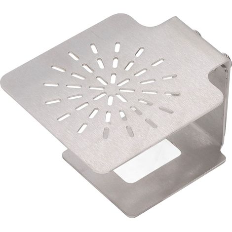 【Kaffeemaschinenleiter】 Höhenverstellbares Wiegegestell aus Edelstahl mit Dichtungen und Antirutschmatten (Minimum 8 cm, Maximum 14 cm) (1/5)