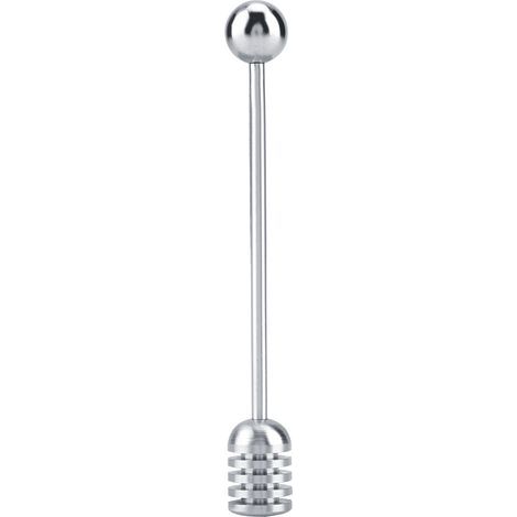Outil de baton de mélange de cuillère d'agitateur de Drizzler de trempette de miel d'acier inoxydable solide (1/5)