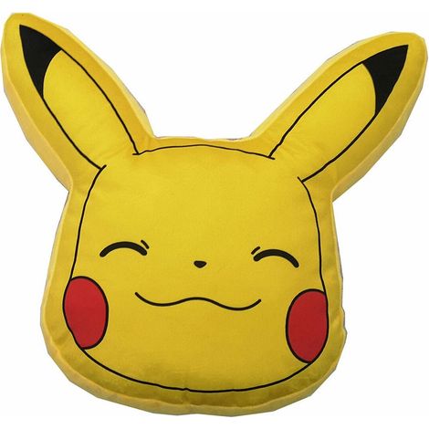 Pokemon Kissen Pikachu 3D Gelb 40 x 40 cm