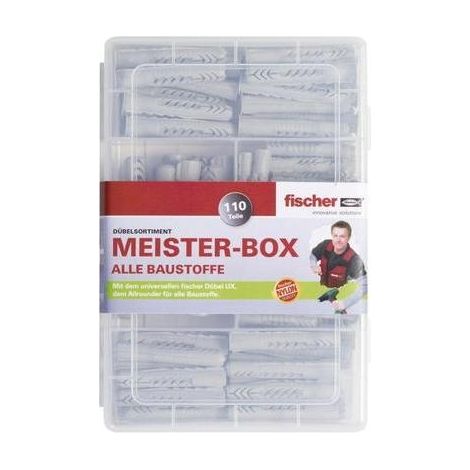 Fischer Meister-Box UX/UX R (110 piezas) - 513893