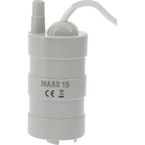 Pompe immergée 12V 15 l/min – Débit 15 l/min – Pression 0,5 bar – Montage tuyau 10 mm – Non automatique – Comet (1/4)