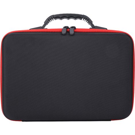 Boîte De Rangement Pour Perles À Diamant - 60 Compartiments - Matériau Nylon Et PP - Transparente - Design Valise - 1 Pièce (1/5)