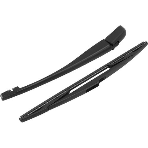 Schwarze Scheibenwischerblätter mit hinterem Arm für Peugeot 206 und 207, Ersatzteilset, Hochleistungswischleistung, langlebiges Autozubehör. (1/5)