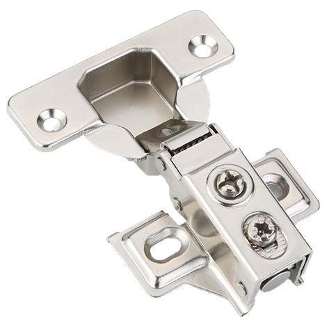 Packung mit 10 Soft-Close-Scharnieren für 1/2"-Teilaufsatzschränke, 100-Grad-Öffnungswinkel (1/5)