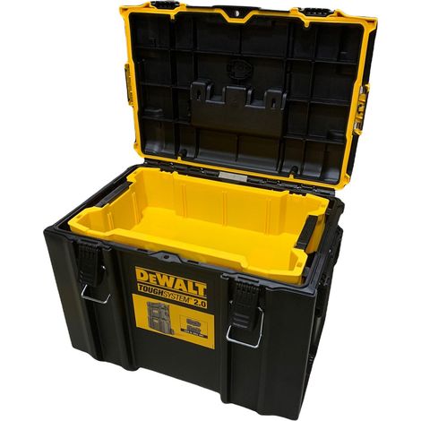 Dewalt Tough System 2.0 DS400 Stackable Organiser Toolbox Case + Deep Tray (1/4)