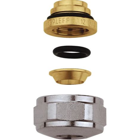 Raccord pour vanne H eurocône pour tube metallique - Ø 14 mm (sachet de 2 pièces)