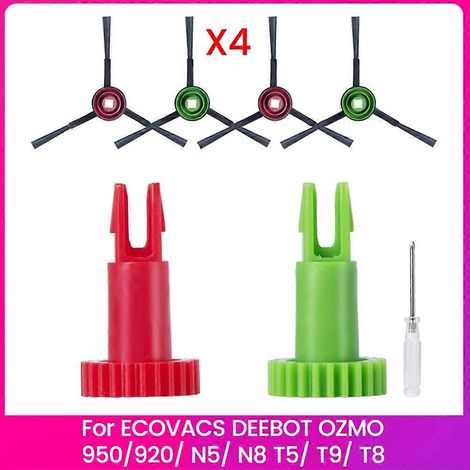Seitenbürstenmotor, Eingriffszahnrad und Seitenbürste für ECOVACS DEEBOT OZMO 950/920/N5/N8 T5/T9/T8 V Roboter (1/5)