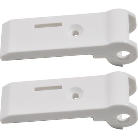 2 Charnière de Porte pour Congélateur Compatible avec Réfrigérateur 2412125110 (1/5)