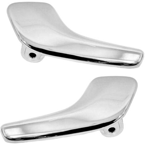 BUNTHAUS Poignée Intérieure Compatible avec Opel Corsa D (2006-2014) - Porte Avant ou Arrière Gauche, Droite - 13297814-13297813 - Poignée Portière - Argent Chromé (set 2 unités) (1/5)