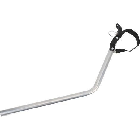 Attelage pour remorque de vélo, adaptateur de 740 mm, raccord en acier pour poussette (1/5)