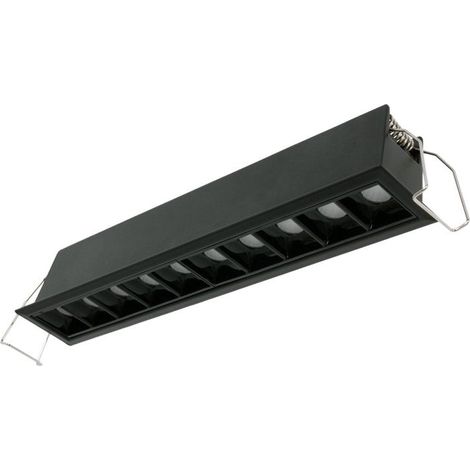 Foco Lineal LED Empotrable 20W - UGR18 - CRI90 - Chip OSRAM