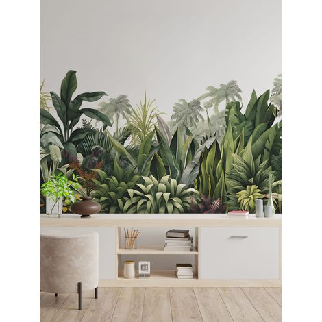Stickers muraux pour la décoration intérieure : papier peint en PVC imperméable, résistant à l'huile, autocollant et amovible. (1/5)
