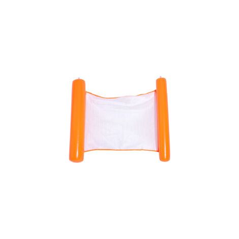 Wasserliegestuhl, schwimmendes Sofabett, aufblasbare Boje für Erwachsene (Pumpe inklusive) - Crezuo