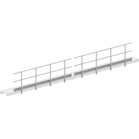 Layher Seitenschutz für Alu-Steg 600 faltbar, 9,15m Länge (1/3)