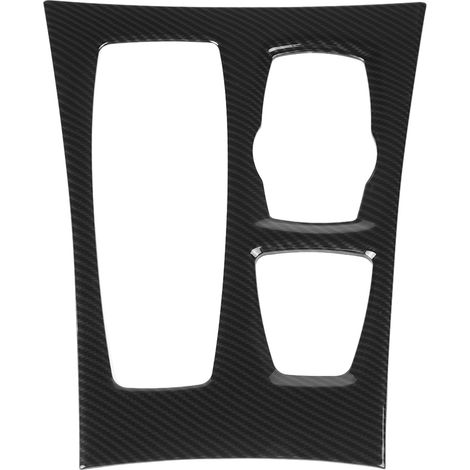 Mittelkonsolen-Zierblende in Carbonfaser-Optik, Getriebe, kompatibel mit BMW X5 E70 X6 E71 2010-2013 (1/5)