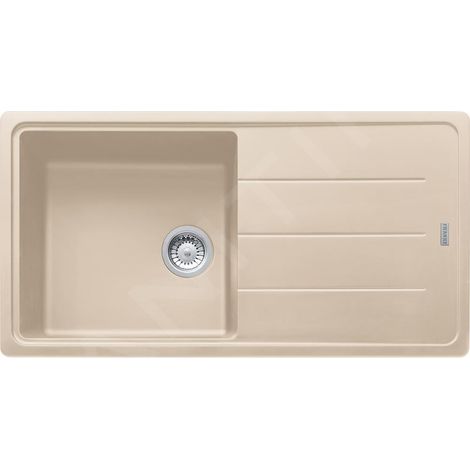 Franke Basis - Évier en granit BFG 611, 97x50 cm, sable 114.0285.306 (1/4)