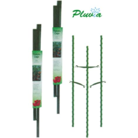 Tutor in Acciaio Plastificato Verde 8 mm x 0,60 metri PLUVIA 140841