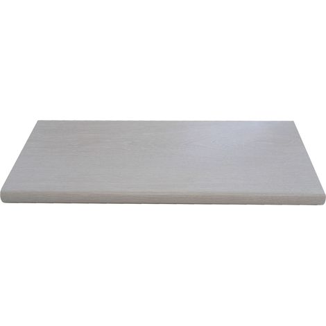 MENSOLA ARREDAM. ROVERE SBIANC. 20X1,8X80 CM- 5,0 pz