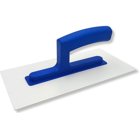 1 - Truelle En Plastique - Lisseuse - Planche À Râper - Résistante Aux Chocs Pour Enduit Et Peinture Blanc 27x13cm