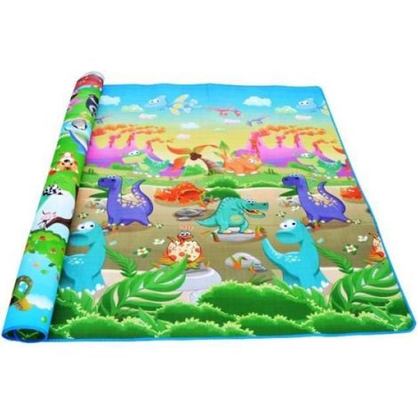 200cm x 180cm - Girafe - Offre spéciale Tapis de jeu en mousse EVA souple pour bébé, épaisseur de 0.5cm, Do (1/4)