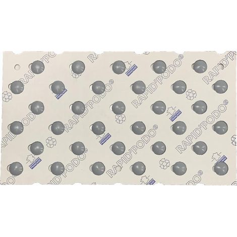 Rapidpodo WATTELEZ Almohadillas Adhesivas para Interior - 165 Almohadillas - Gris - 630099GADH