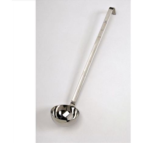 Lacor Chef Kelle Edelstahl 12 cm Griff 49 cm Monoblock Design