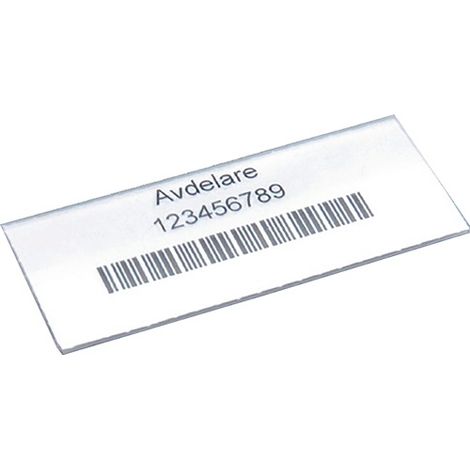 Etiqueta  transp.f.Regalkasten  100 St./Btl.  - 500502 (1/2)