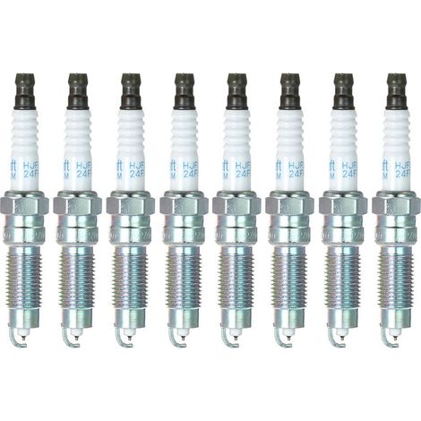 VURAHOME - Bougies d'allumage double platine Motorcraft SP-509 HJFS-24FP pour Ford (lot de 8) (1/5)