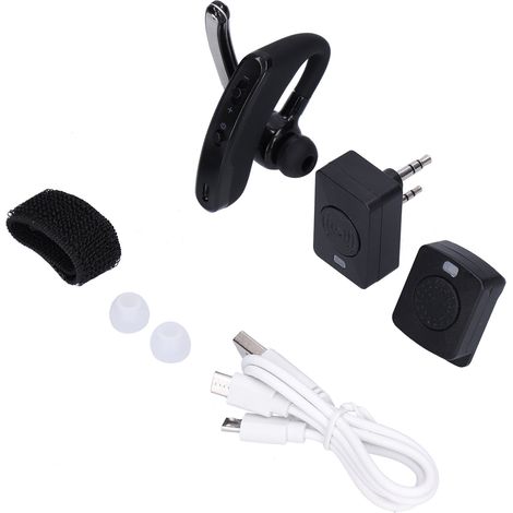 Kabelloses Bluetooth 4.0 PTT-Walkie-Talkie-Headset mit Typ-K-Anschluss für Baofeng TYT PUXING (1/5)