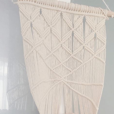 Hamac suspendu en corde, nid douillet en macramé, jouet pour chat, décoration murale, accessoire chat - pour intérieur (1/5)