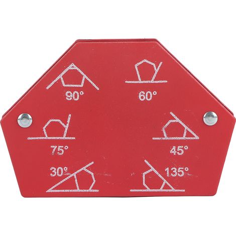 Support de soudage à aimant fixe 25 lbs, équerre magnétique pour soudure, outil de maintien à aspiration. (1/5)