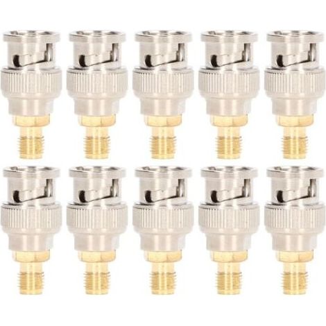 Kit of conversion of instruments, 10 pieces, adapter coaxial RF, connector SMA female toward BNC male (1/5)