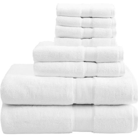 Draps de bain 100x180 cm - 100% coton égyptien - 750 gr/m²
