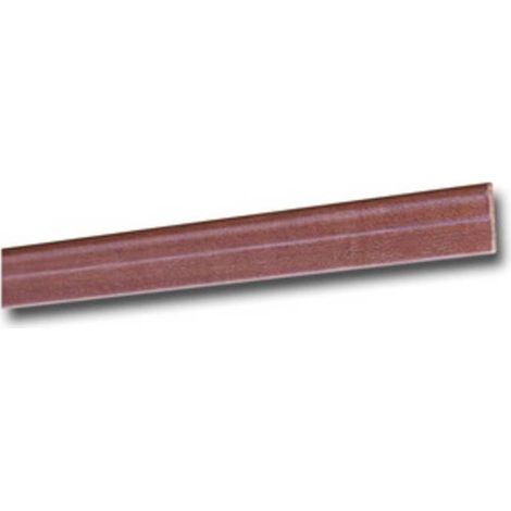 25 x CORNICE P/PARATI 4,5X23 BAROCCO 200 CM MOGANO
