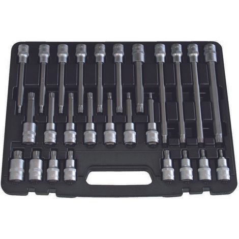 Coffret douilles embouts xzn 1/2" (26 pcs) - OM 2334 - CLAS Equipements