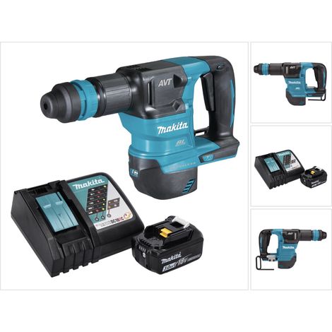 Martello scalpellatore a batteria Makita DHK 180 RF1 18 V 3,1 J SDS Plus Brushless + 1x batteria 3,0 Ah + caricabatteria