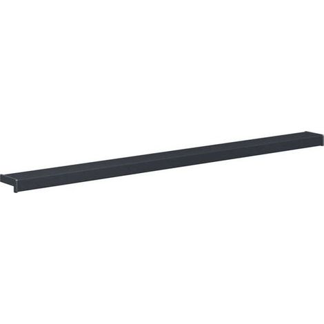 Appui De Fenêtre - Pvc - Gris Anthracite Imitation Bois - 160 X 25 X 4 5 Cm - Intérieur Et Extérieur - 1 Pièce (1/5)