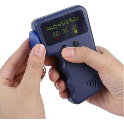 1 Graveur RFID, Portable, 125KHz, Clonage Cartes, T5577 EM4305, Avec 10 Étiquettes (1/5)