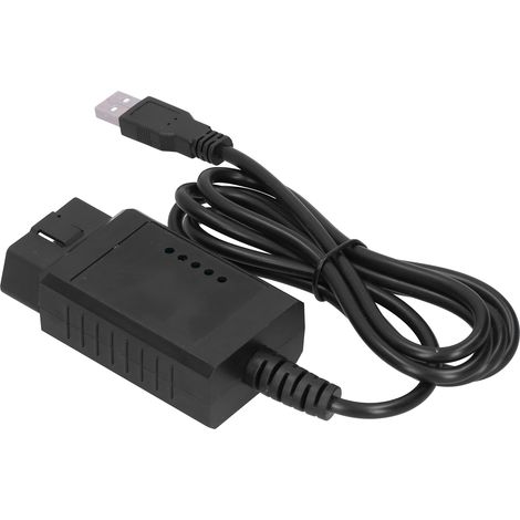 Outil de diagnostic OBD II EOBD USB, lecteur/scanner compatible avec Fiat Panda / Punto / Doble / Lancia (1/5)