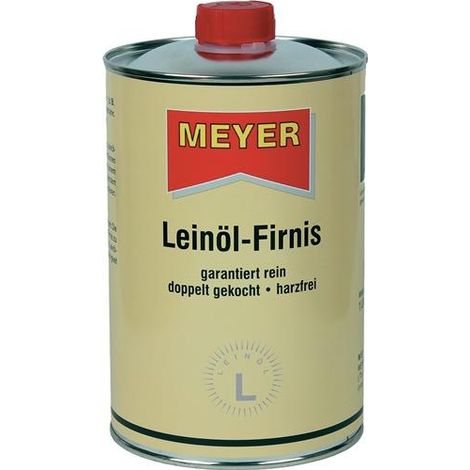 Leinöl-Firnis honigfarben 1 l (1/2)