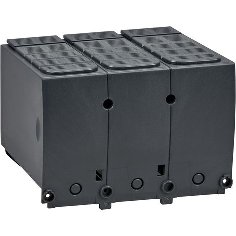 Copriterminali lungo - 3 poli - Per INS/INV320..630/NSX400..630 - Passo 45 mm - LV432593