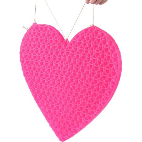 Cuscino Gel Multifunzione a Forma di Cuore a Nido d'Ape (1/5)