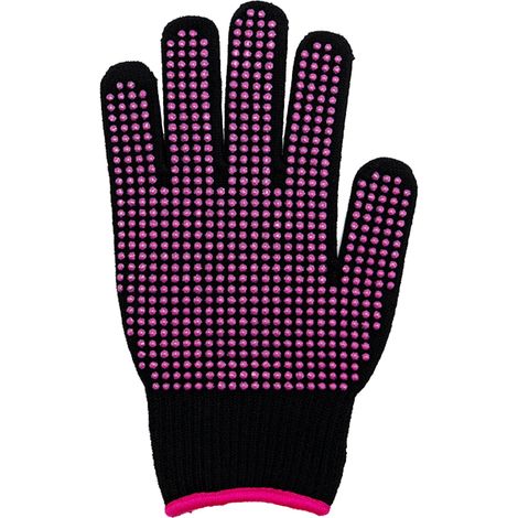 Gants de coiffue ésistants à la chaleu - Gants pofessionnels ésistants à la chaleu avec picots en silicone pou outils de coiffue, fe à fise et fe plat