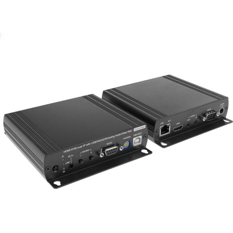 BeMatik - AUDIO HDMI Extender IR câble USB RS232 et UTP Cat.6 Cat.5e (1/5)