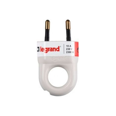 Clavija 2P BLANCA