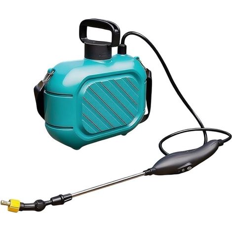 Pulvérisateur Manuel 5L Plastique pour robuste pour Jardin Pulvérisateur(MY12-2121 (Blue)) fil, unique, spray continu, pour idéal arrosage, élimine pompage manuel (1/5)